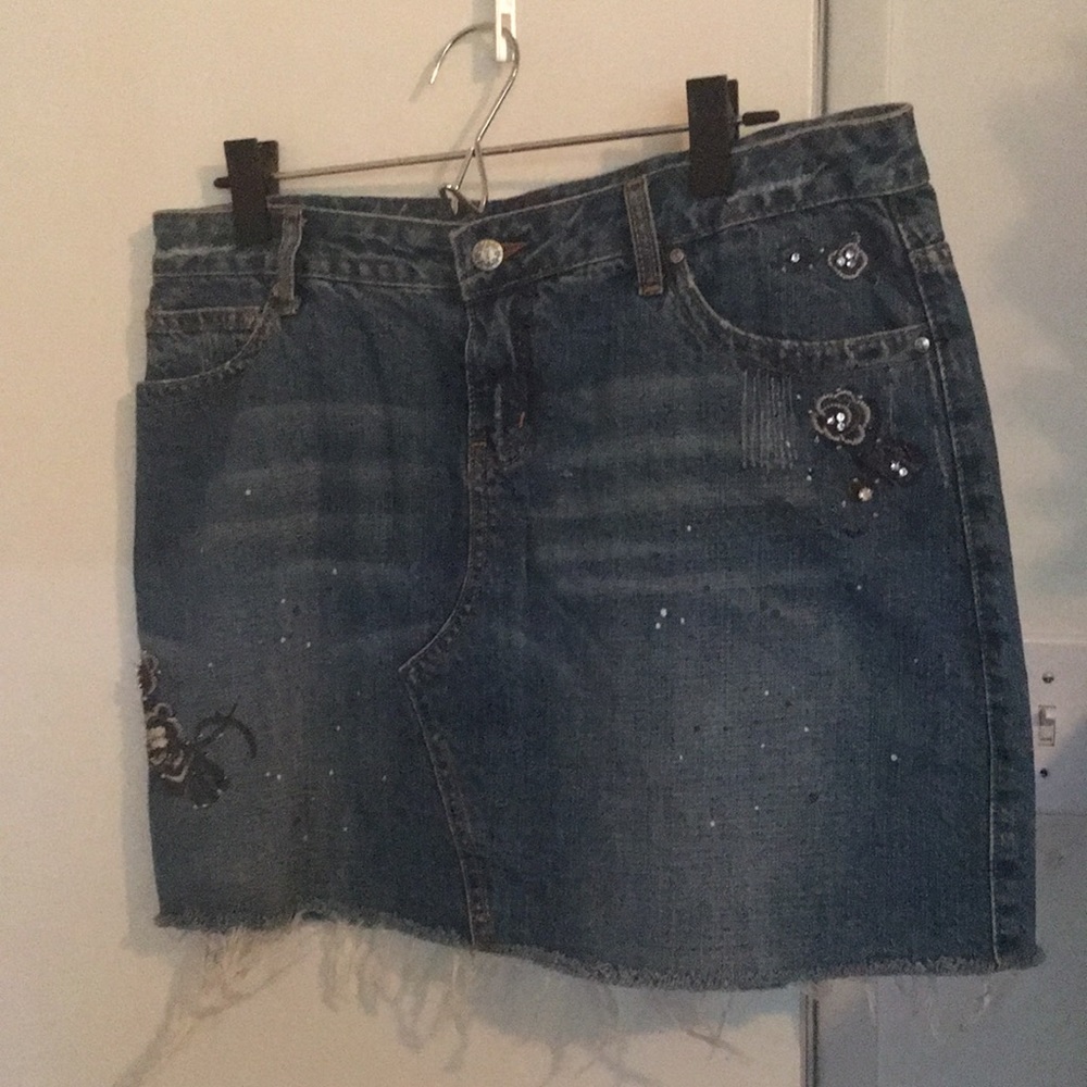 Blue Jean mini skirt